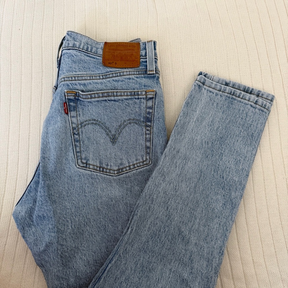 Levi's Women's Premium 501 Skinny Jeans Tango Light 27